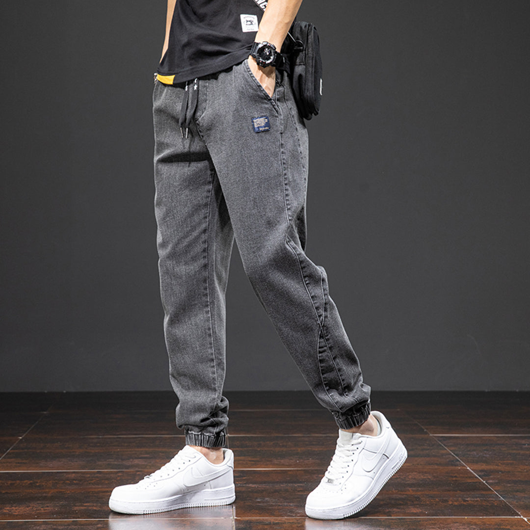 Casual denim trousers for men