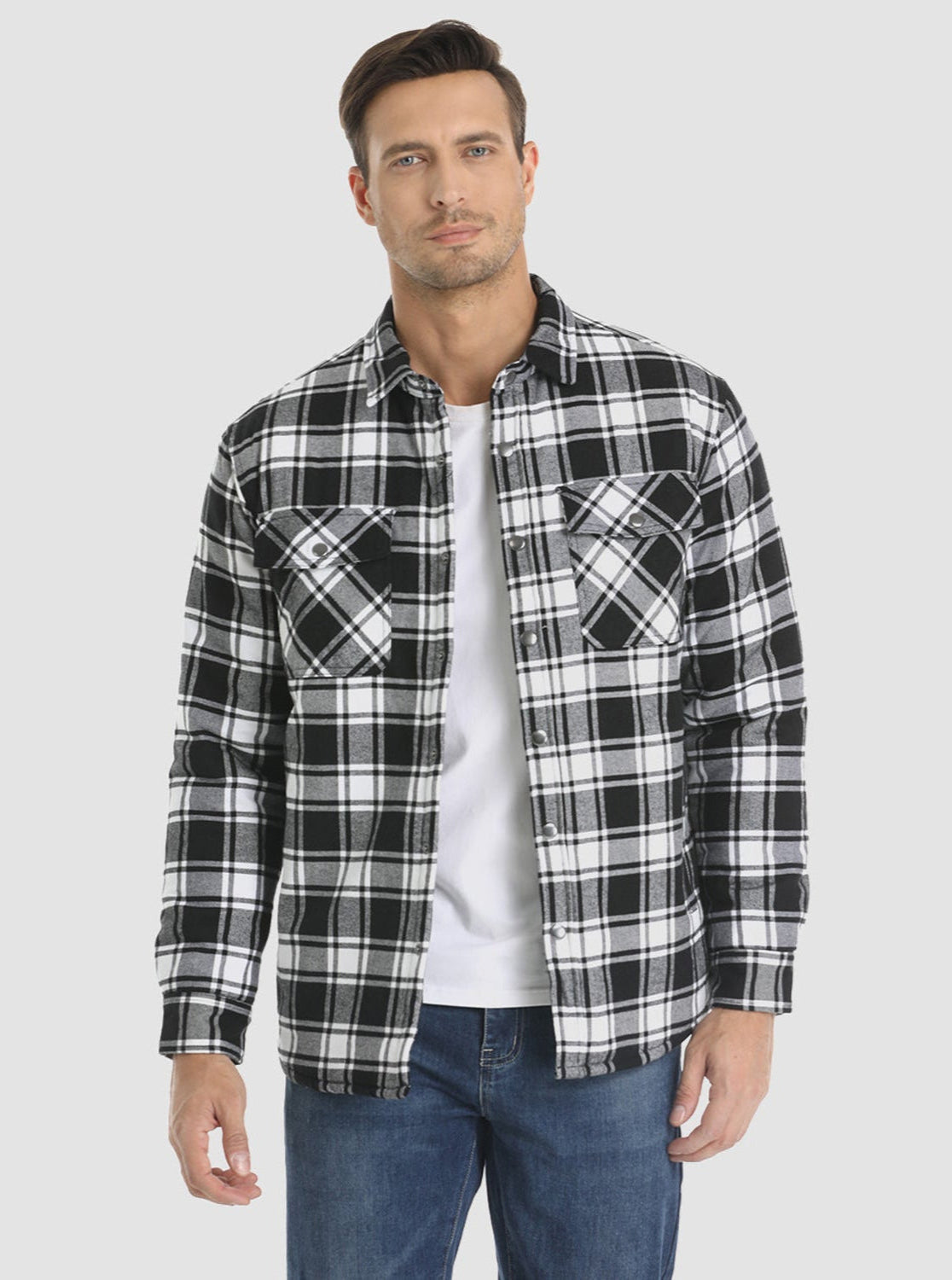 Checked jacket for Men
