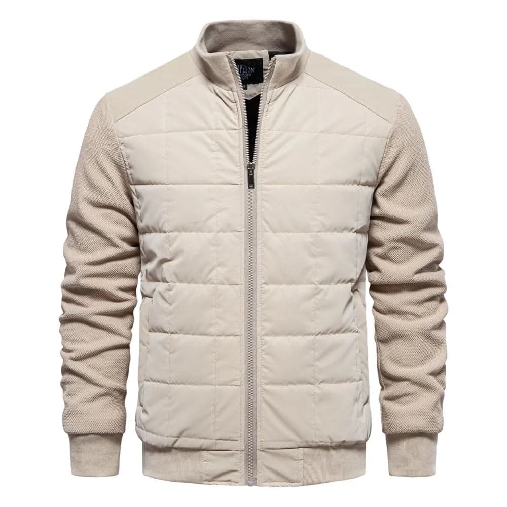 Warm lightweight puffer jacket