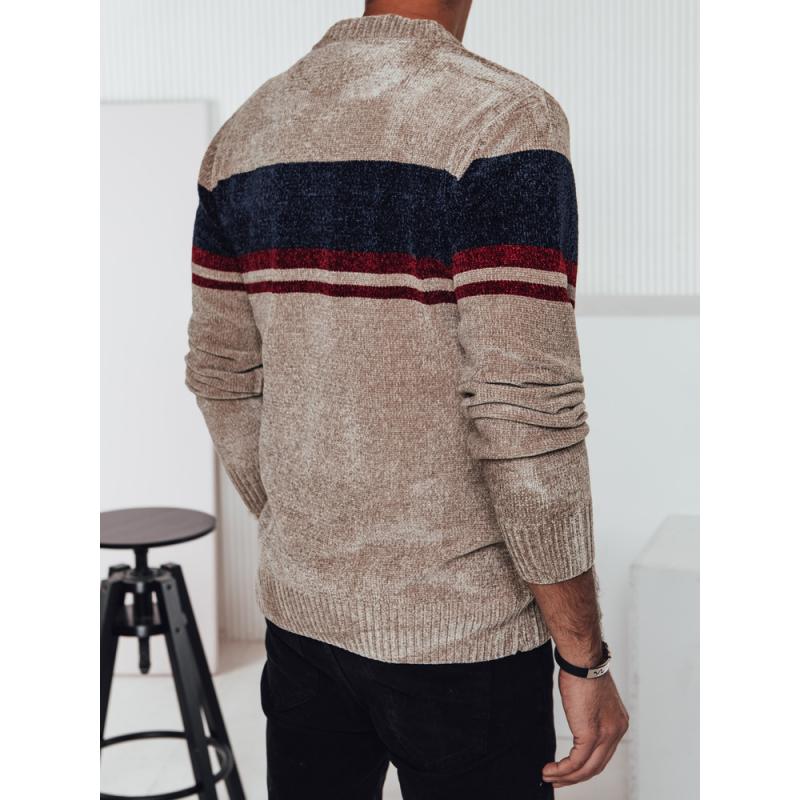 Chunky knitted sweater for men